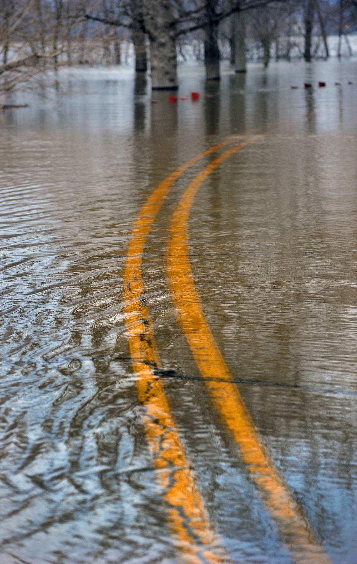 Flooding in the Illinois Quad-Cities area.